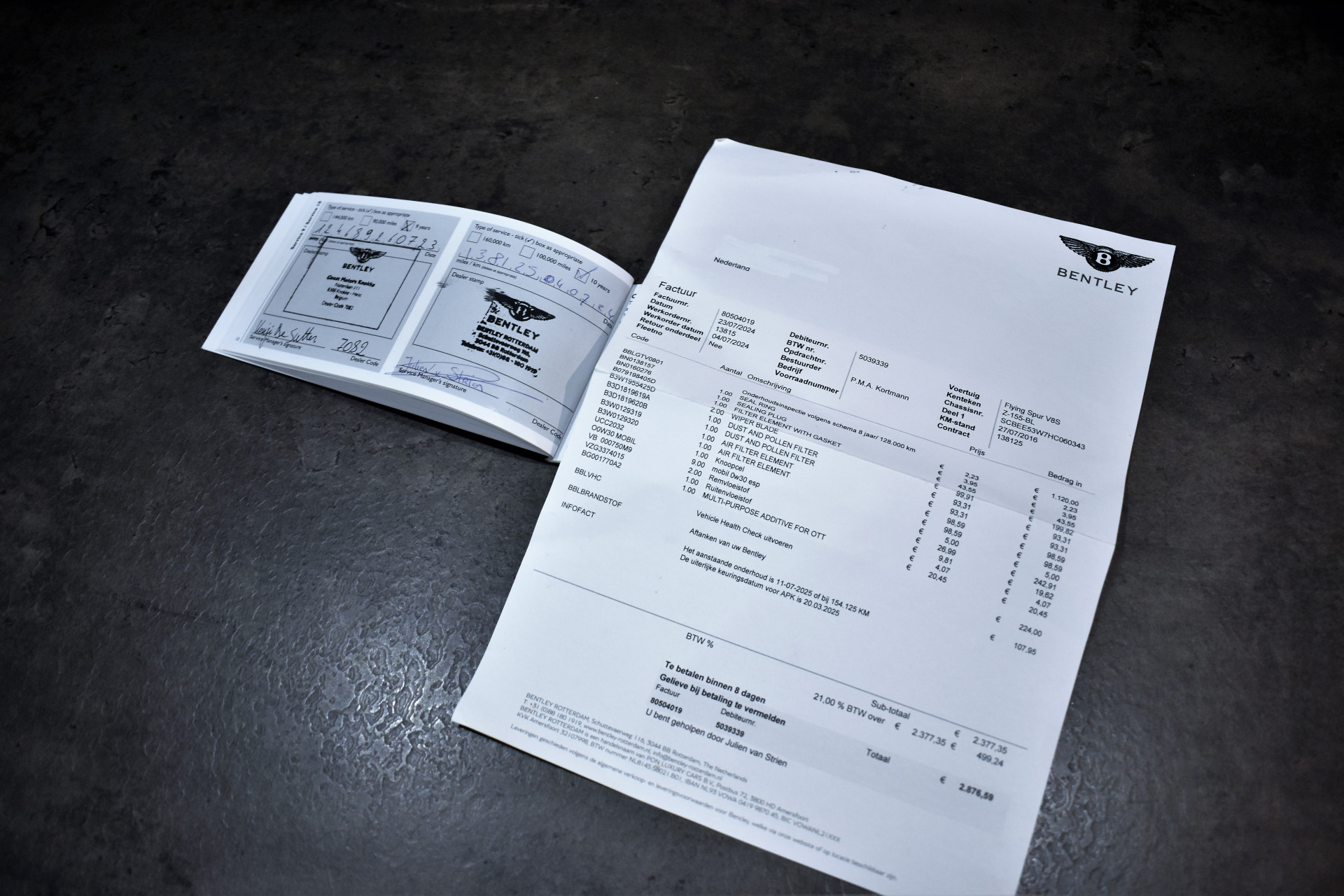 Bentley Flying Spur 4.0 V8 S 528pk Mulliner Dealer-OH – Foto 42