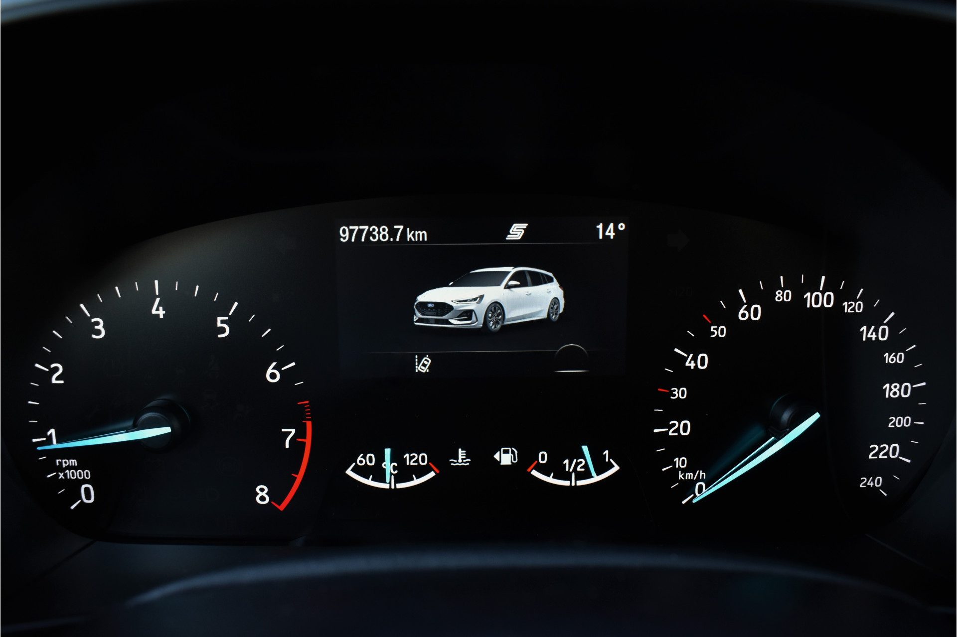 Ford FOCUS Wagon 1.0 EcoBoost 125pk Hybrid ST Line Org.NL – Foto 29