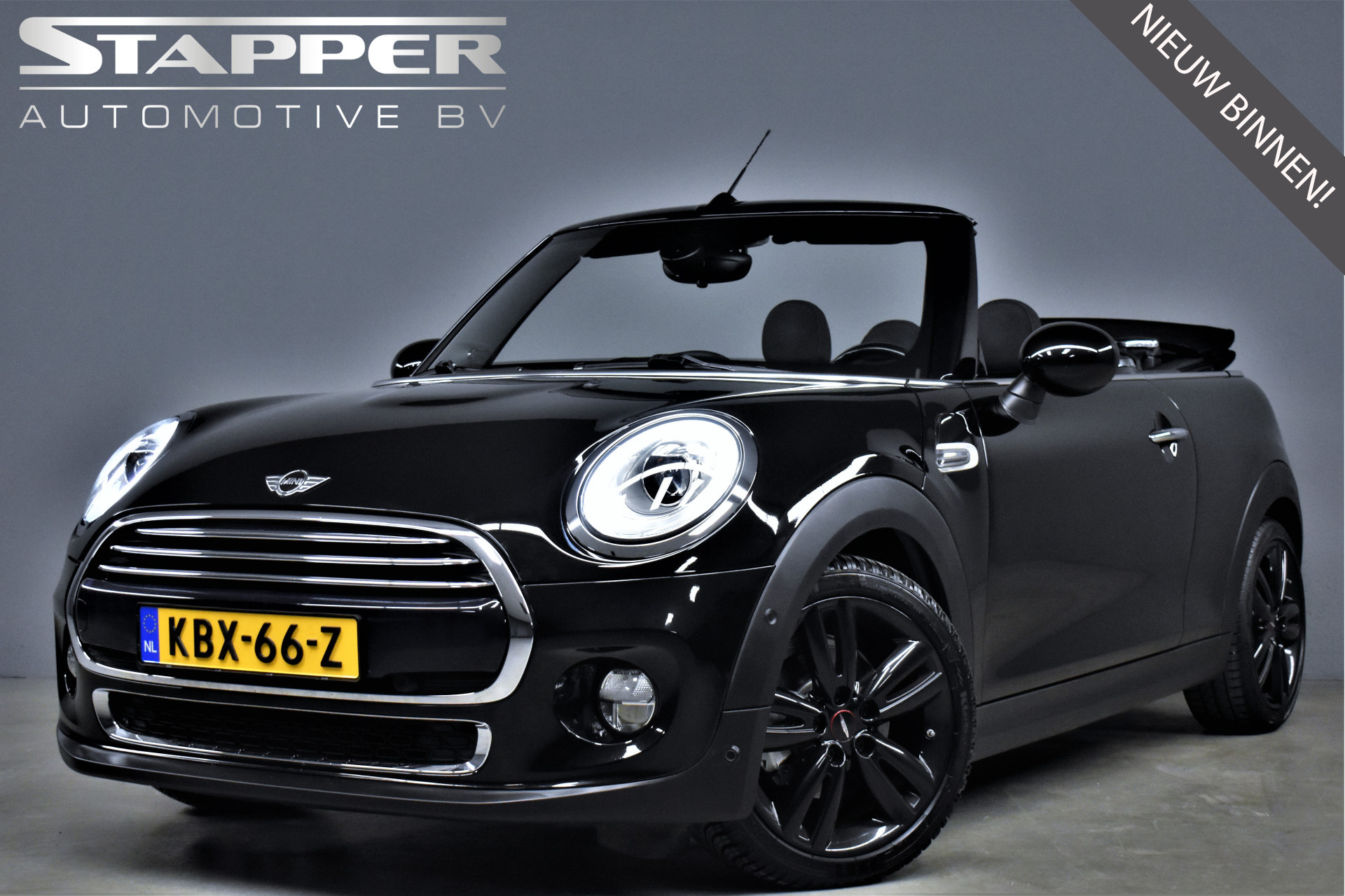 MINI Cabrio 1.5 Cooper 136pk Automaat Pepper Serious Business – Foto